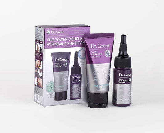 Dr. Groot Scalp Revitalizing Solution Travel Set for Hair Loss
